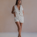 Dúo Chaleco Dualis Con Shorts Dualis