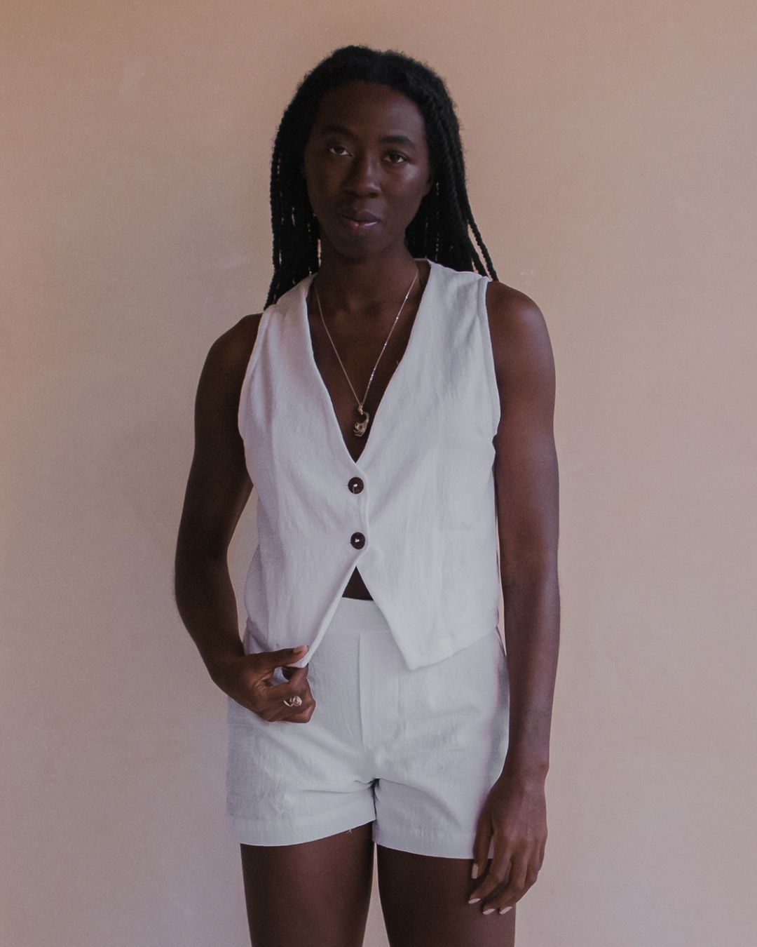 Dúo Chaleco Dualis Con Shorts Dualis