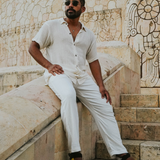 DÚO CAMISA PRISMA + PANTALÓN LINO RECTO