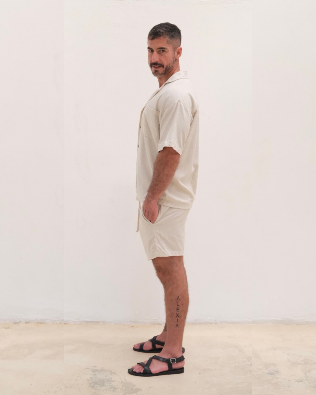 Dúo Camisa Calm con Shorts Lino Soft