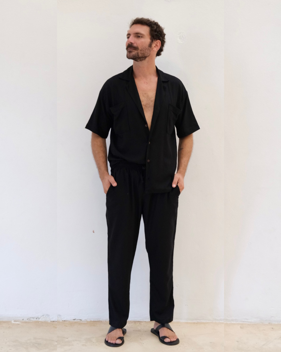 Pantalón Lino Recto