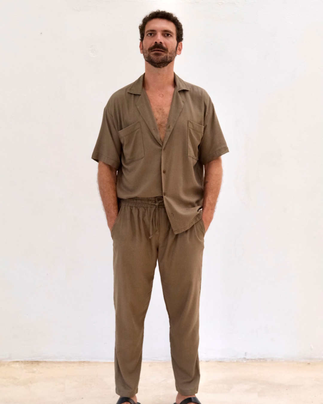 Pantalón Lino Recto