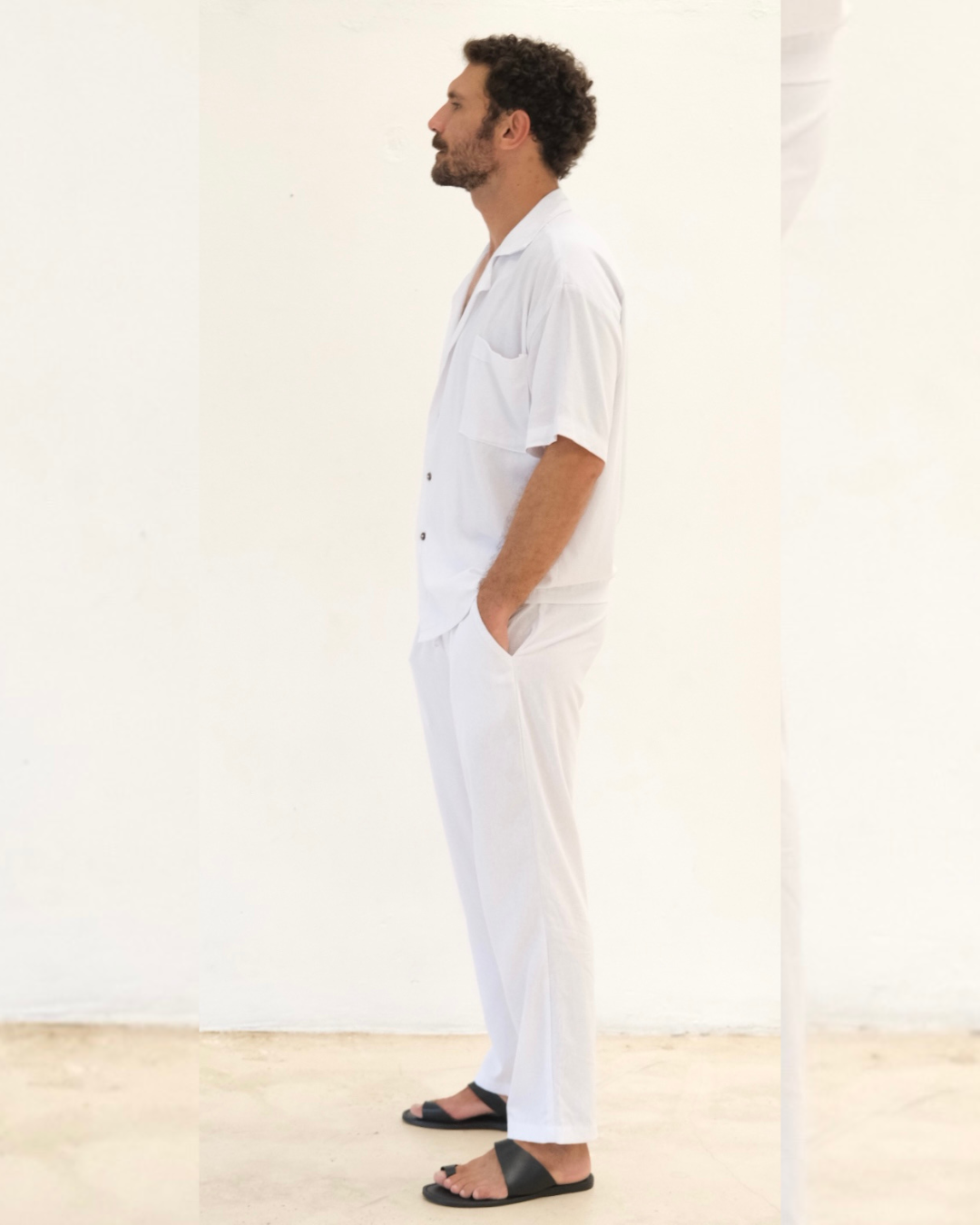 Pantalón Lino Recto