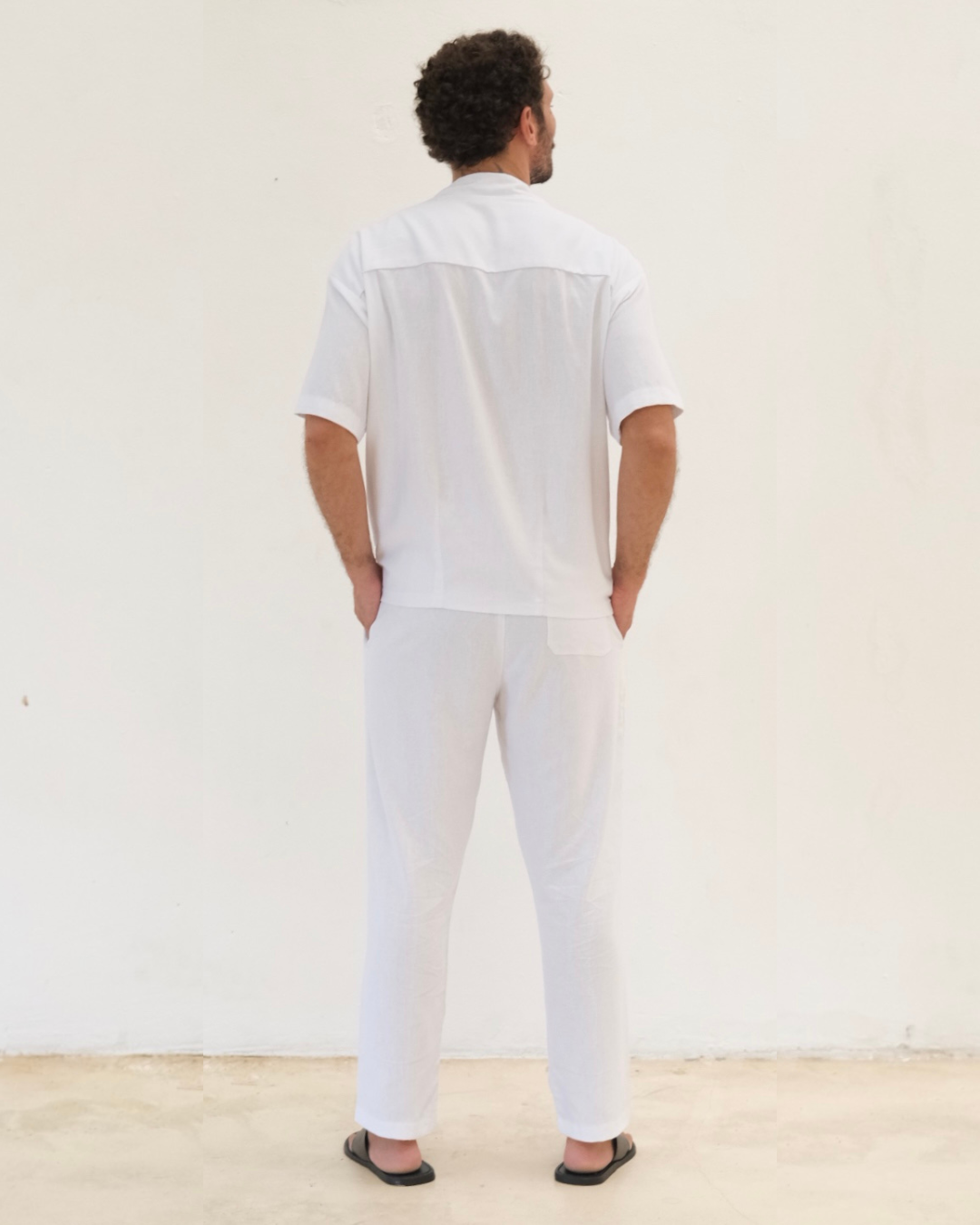 Dúo Camisa Calm con Pantalón  Lino Recto