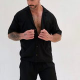 Dúo Camisa Calm con Shorts Lino Soft