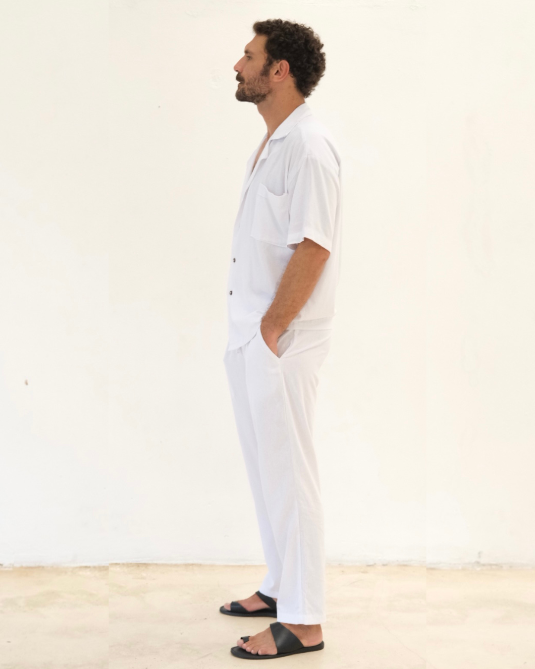 Dúo Camisa Calm con Pantalón  Lino Recto