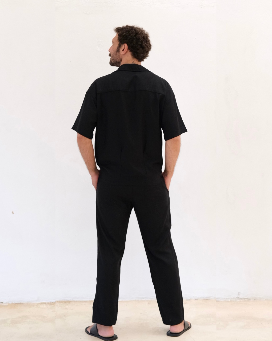 Pantalón Lino Recto