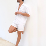 Dúo Camisa Calm con Shorts Lino Soft