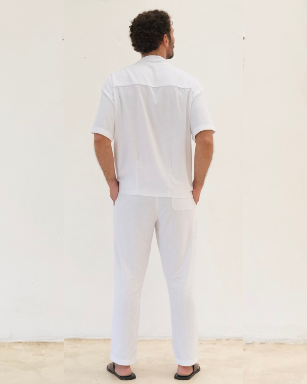 Pantalón Lino Recto