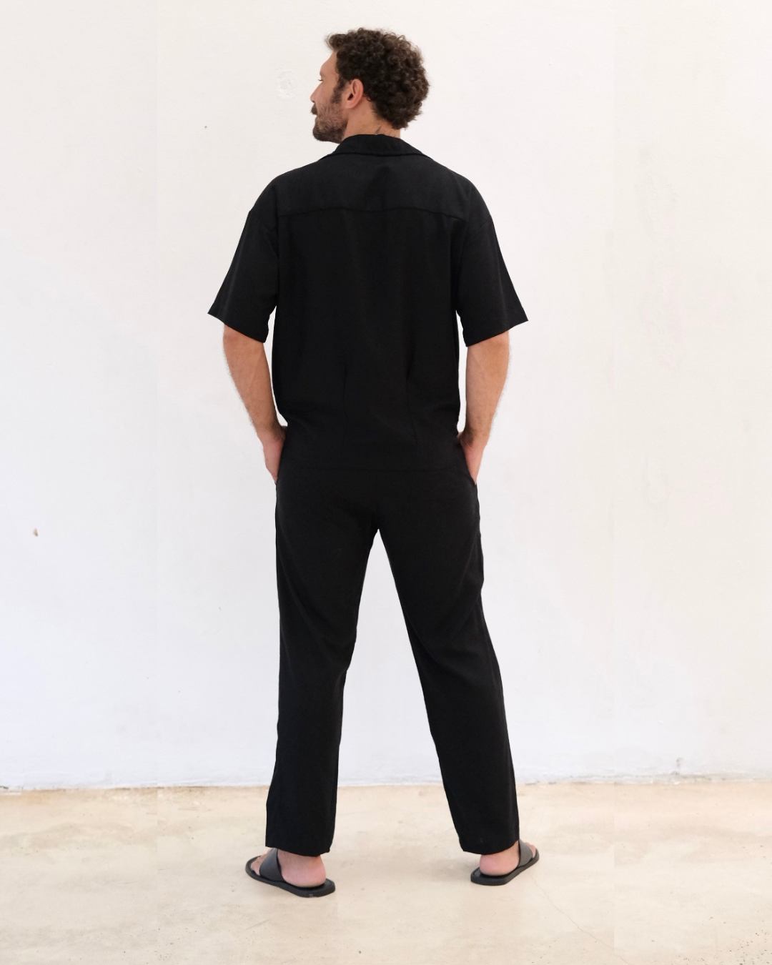 Dúo Camisa Calm con Pantalón  Lino Recto