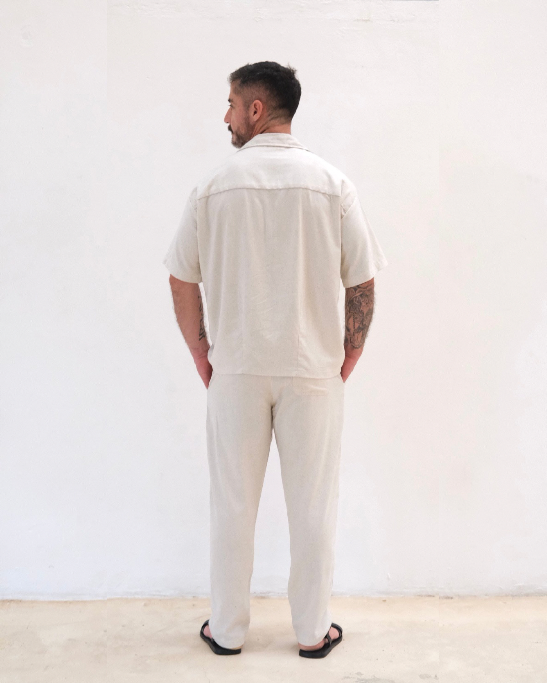 Pantalón Lino Recto